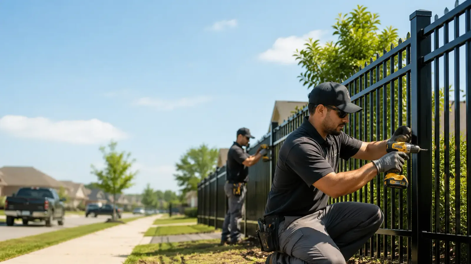 Metal Fence Installation in Fountainville, PA